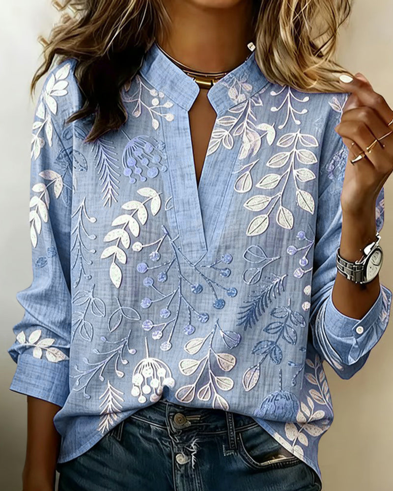 Lina | Floral Print Blouse