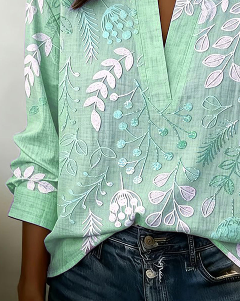 Lina | Floral Print Blouse
