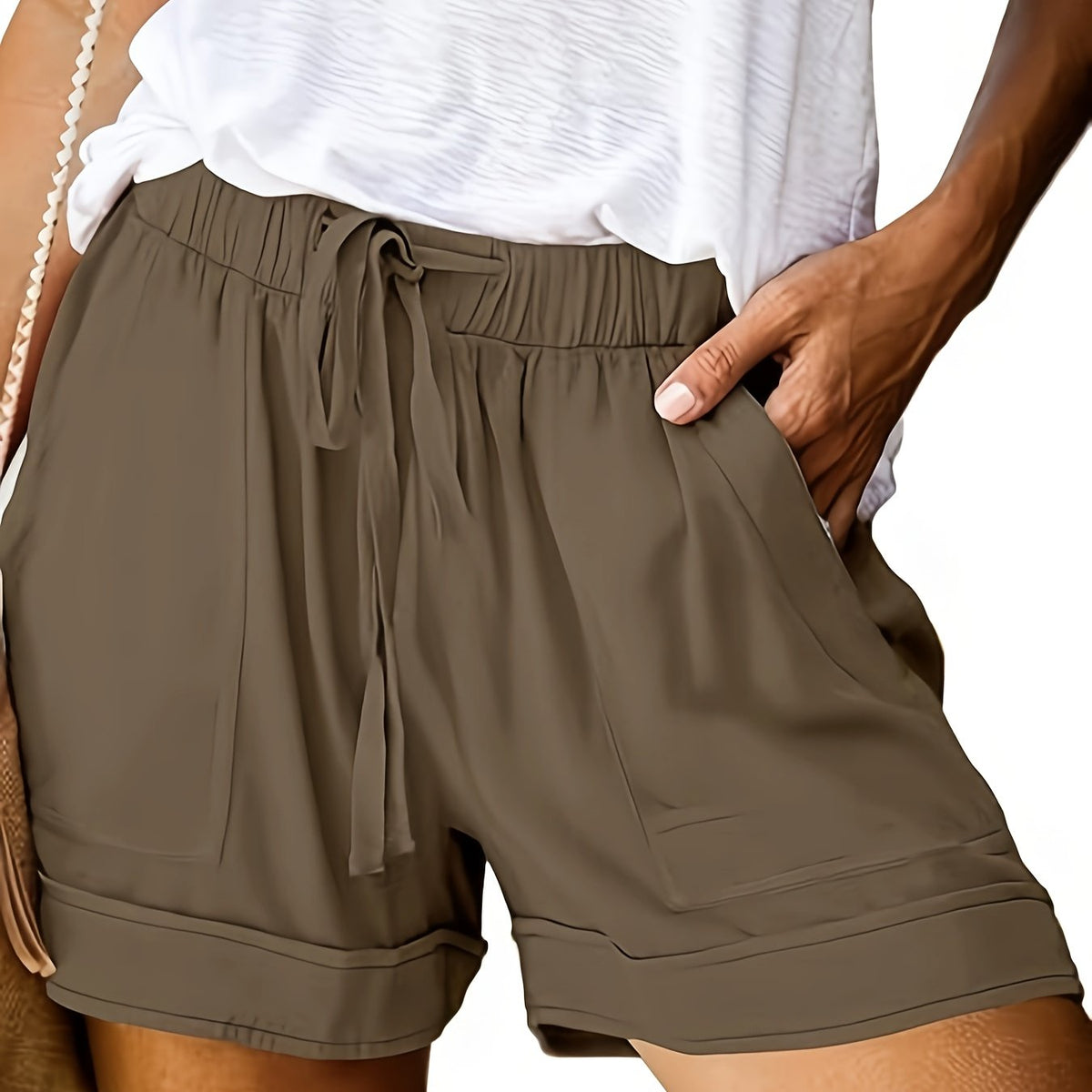 Maya | Relaxed Drawstring Shorts