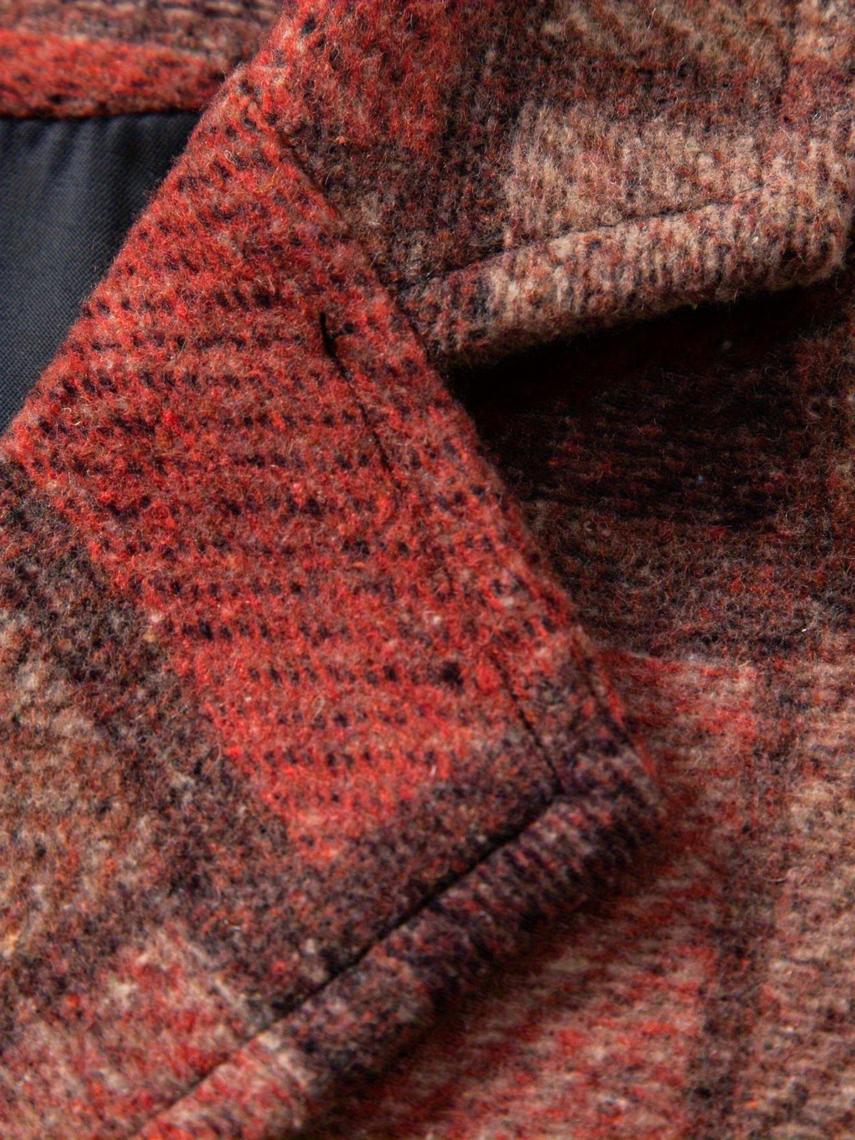 Leo | Patchwork Tweed Waistcoat with Herringbone Pattern