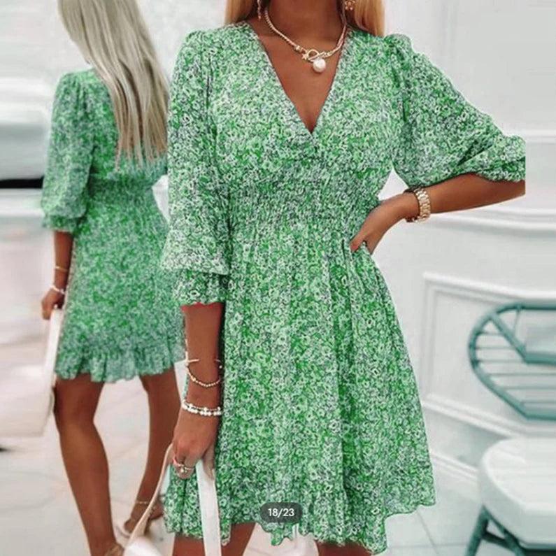 Sierra | Elegant Floral Dress