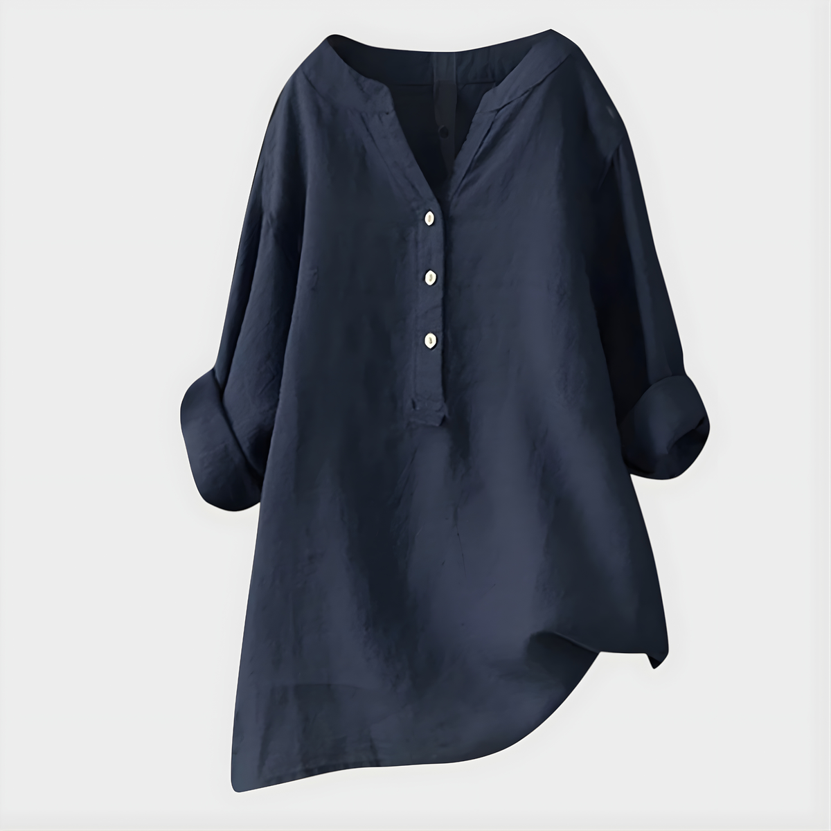 Veronica | Elegant V-Neck Blouse