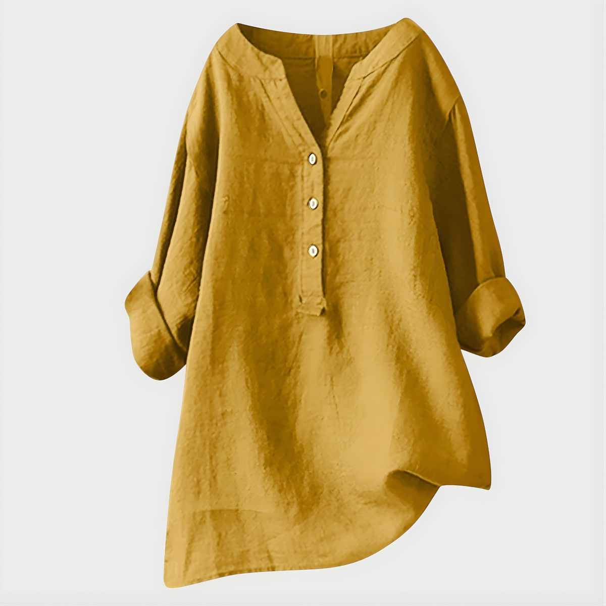 Veronica | Elegant V-Neck Blouse