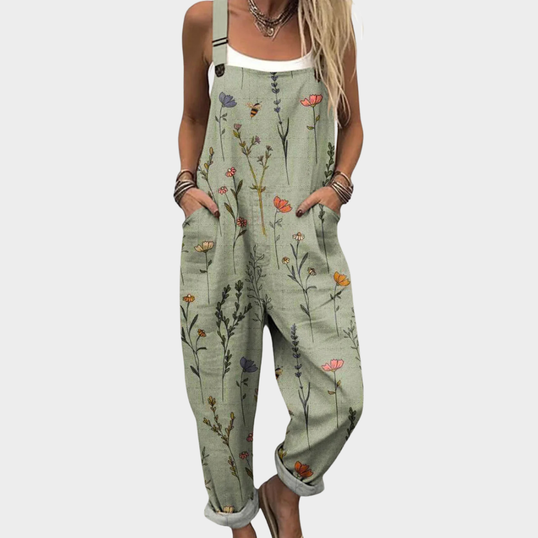 Bea | Stylish Printed Overalls