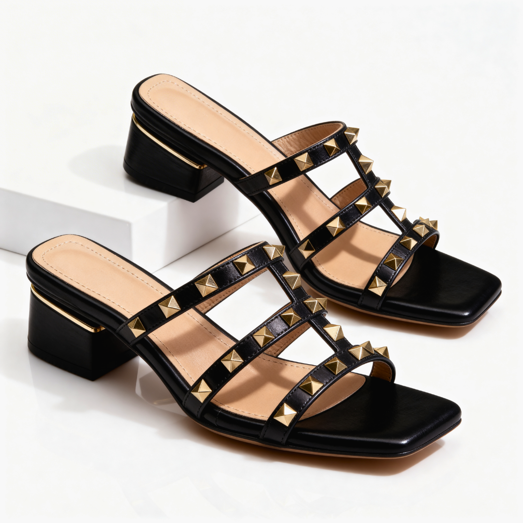 Odette | Studded Sandals