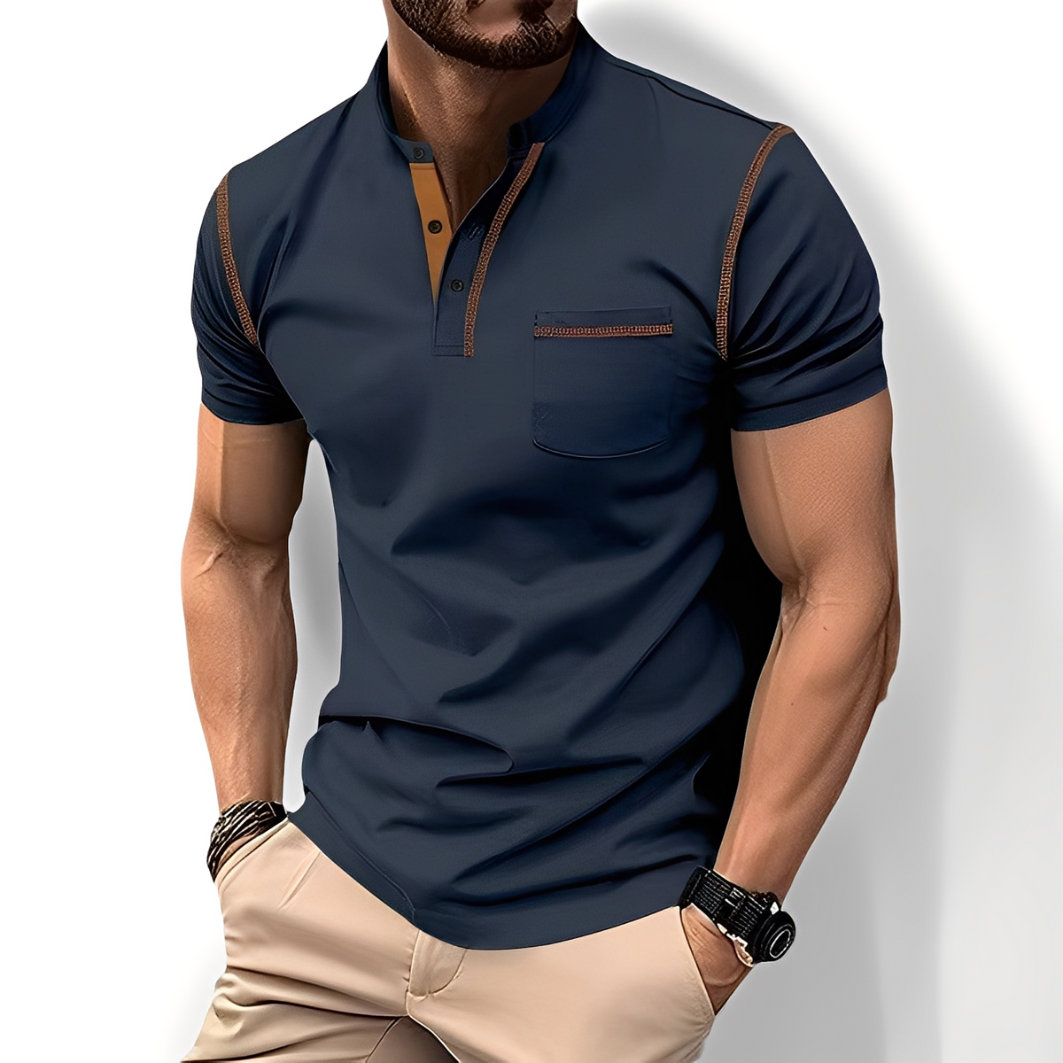 Brandon | Stylish, comfortable polo shirt for men