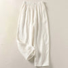 Amalia | Cotton & Linen Relaxed Trousers