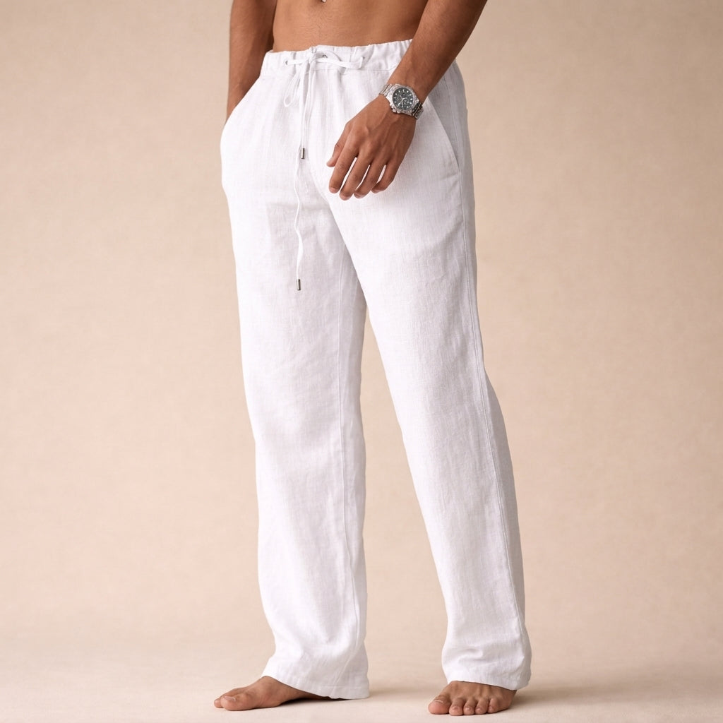 Eli | Relaxed Fit Summer Linen Pants