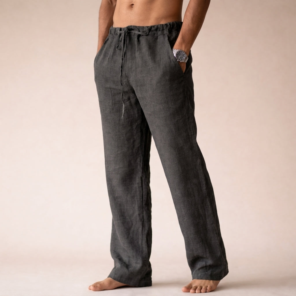 Eli | Relaxed Fit Summer Linen Pants