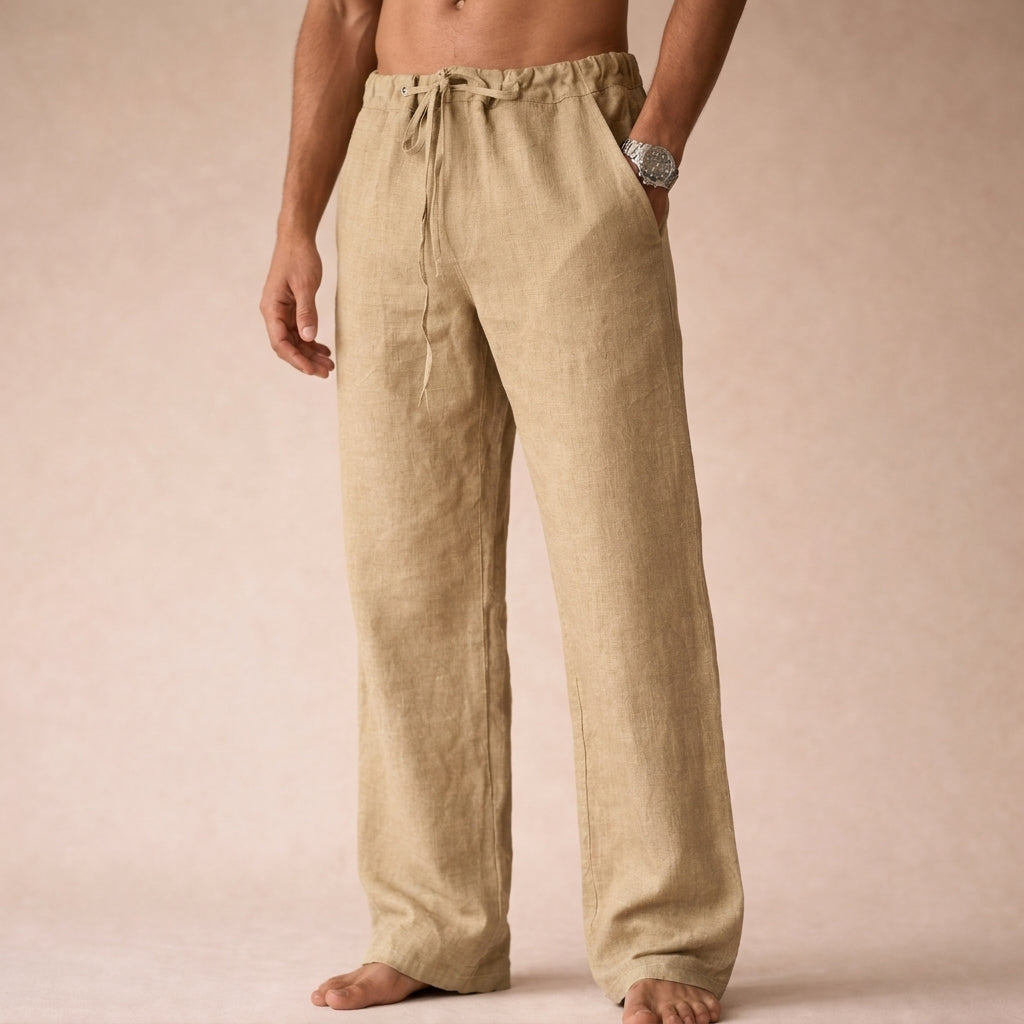 Eli | Relaxed Fit Summer Linen Pants