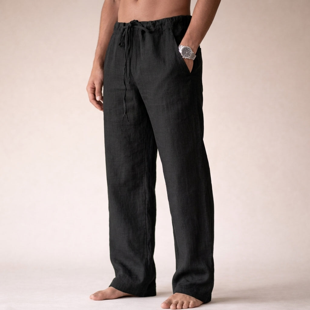 Eli | Relaxed Fit Summer Linen Pants