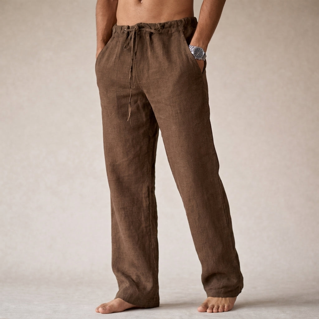 Eli | Relaxed Fit Summer Linen Pants