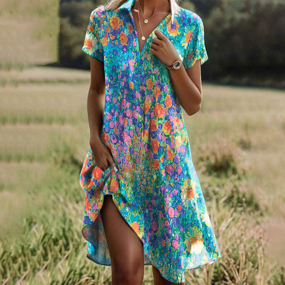 Ashley | Trendy and Comfortable Summer Dress