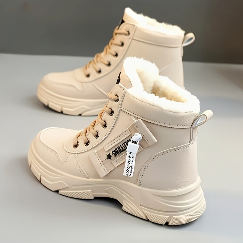 Elise | warm lace-up winter boots