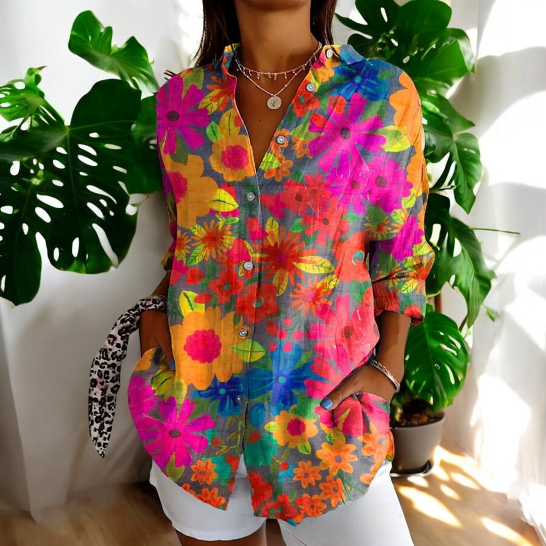 Carla | Stylish Button-Down Shirt