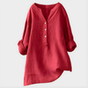 Veronica | Elegant V-Neck Blouse