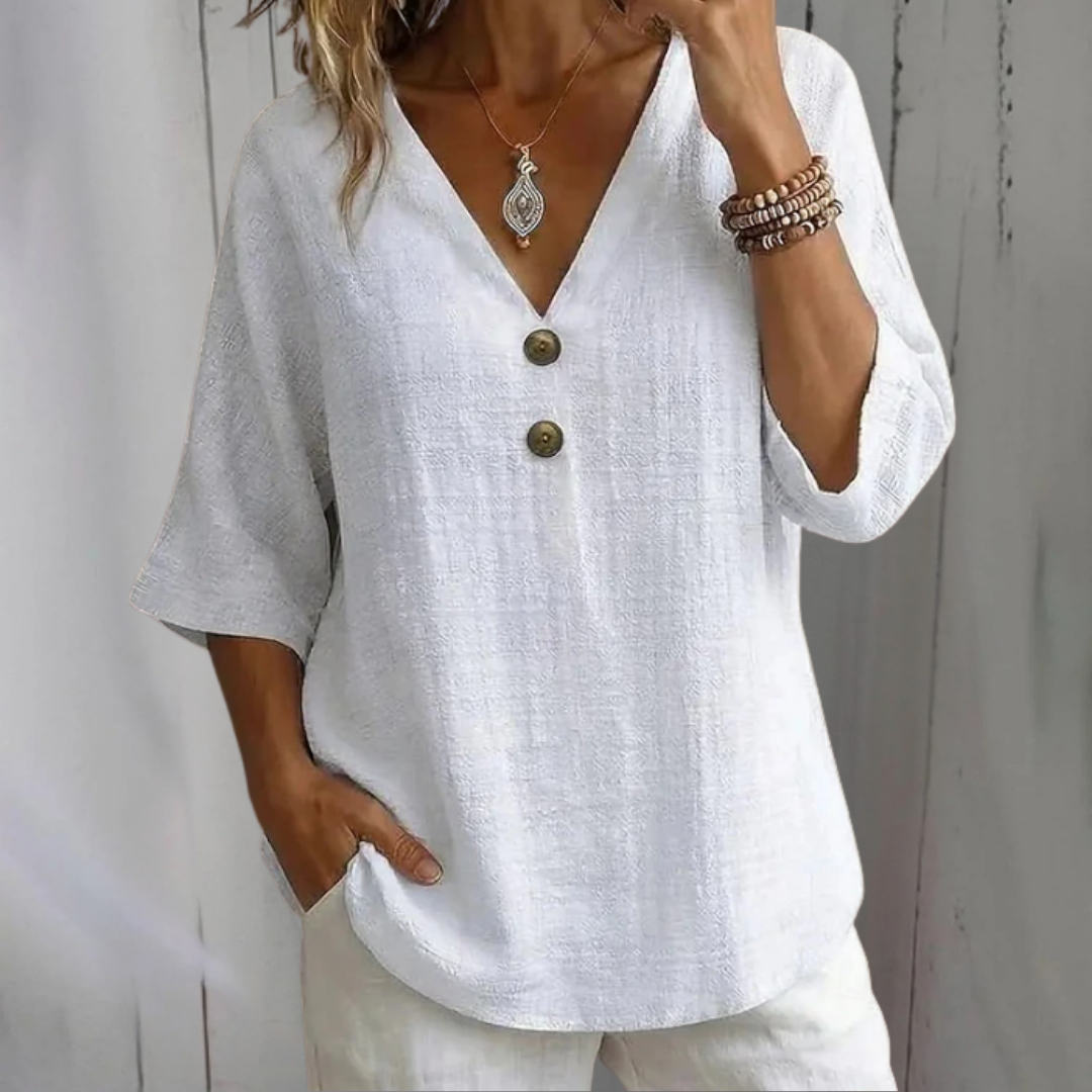 Amber | Loose-fitting Summer Blouse