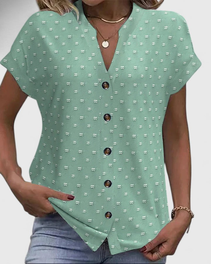 Clara | Comfortable V-Neck Shirt
