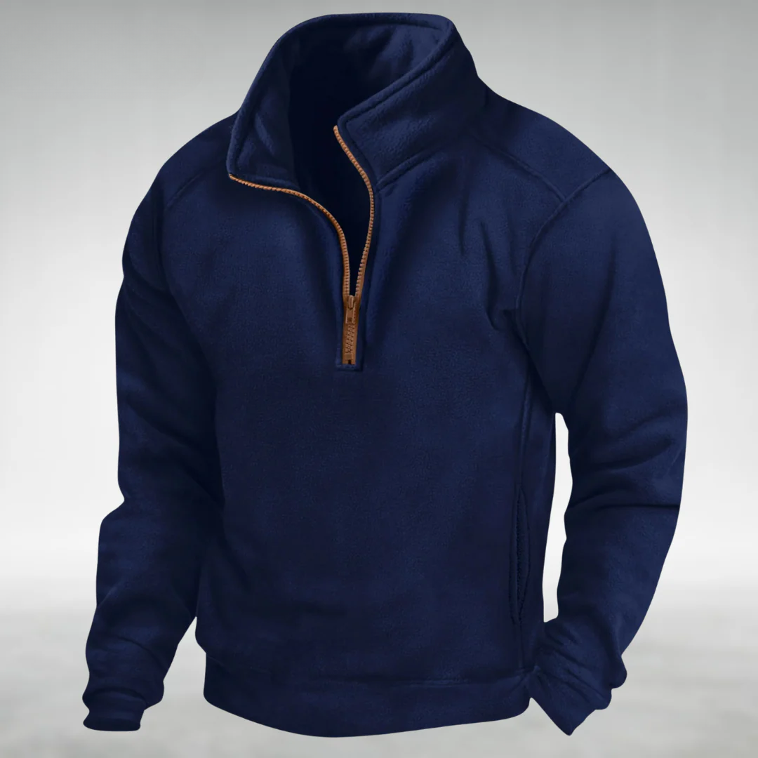 Hendrix | Classic Zip Collar Sweater