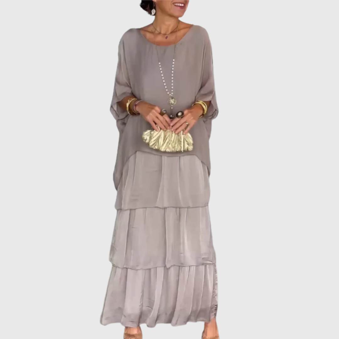 Andrea | Elegant Flowing Maxi Dress