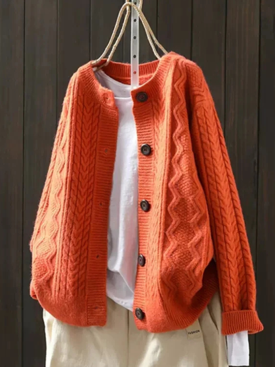 Lara | Cable Cardigan