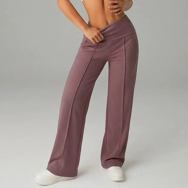Liza | Breathable Trousers with Straight Legs