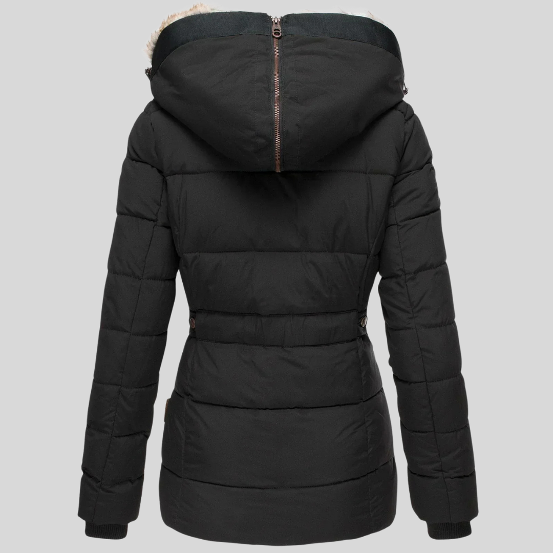 Ava | Warmest Winter Coat with Fur Lining