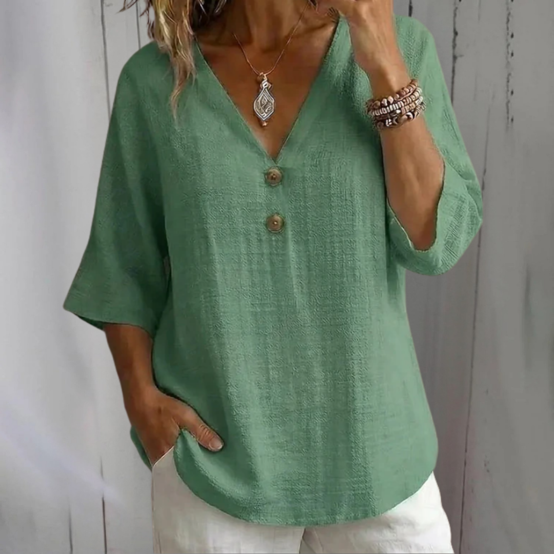 Amber | Loose-fitting Summer Blouse