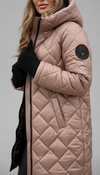 Grace | Warm and comfortable quilted jacket with hood