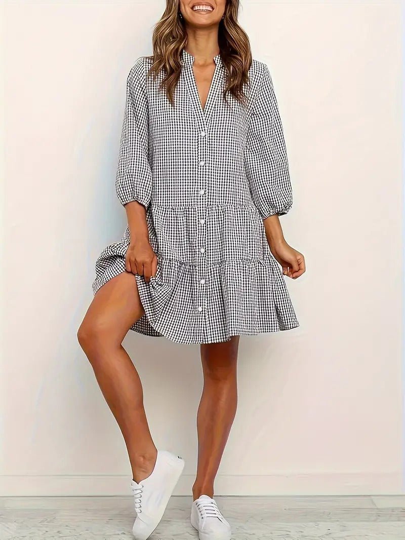 Jenny | Gingham Dream Dress