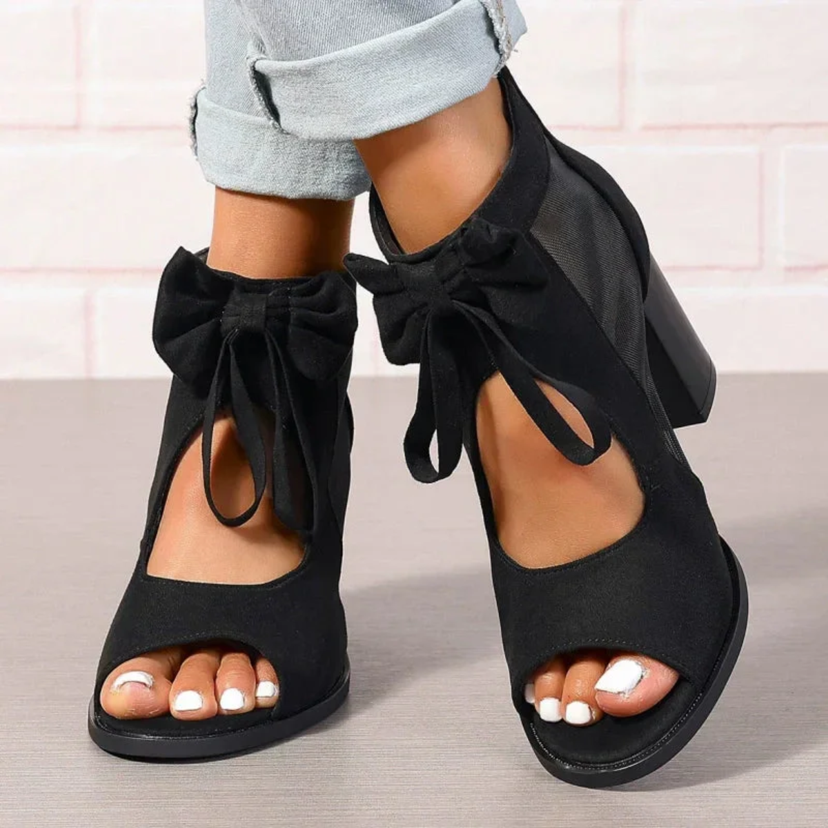 Kylie | Comfort Bow Sandals