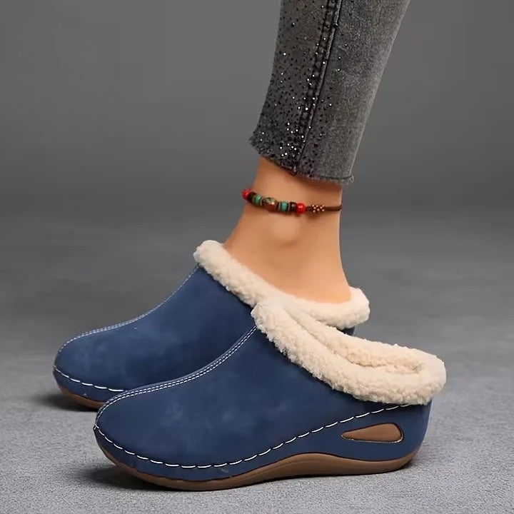 Josie | Cozy Fur-Lined Slip-On Sandals