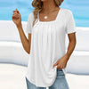 Brenda™ | Elegant Pleated Blouse