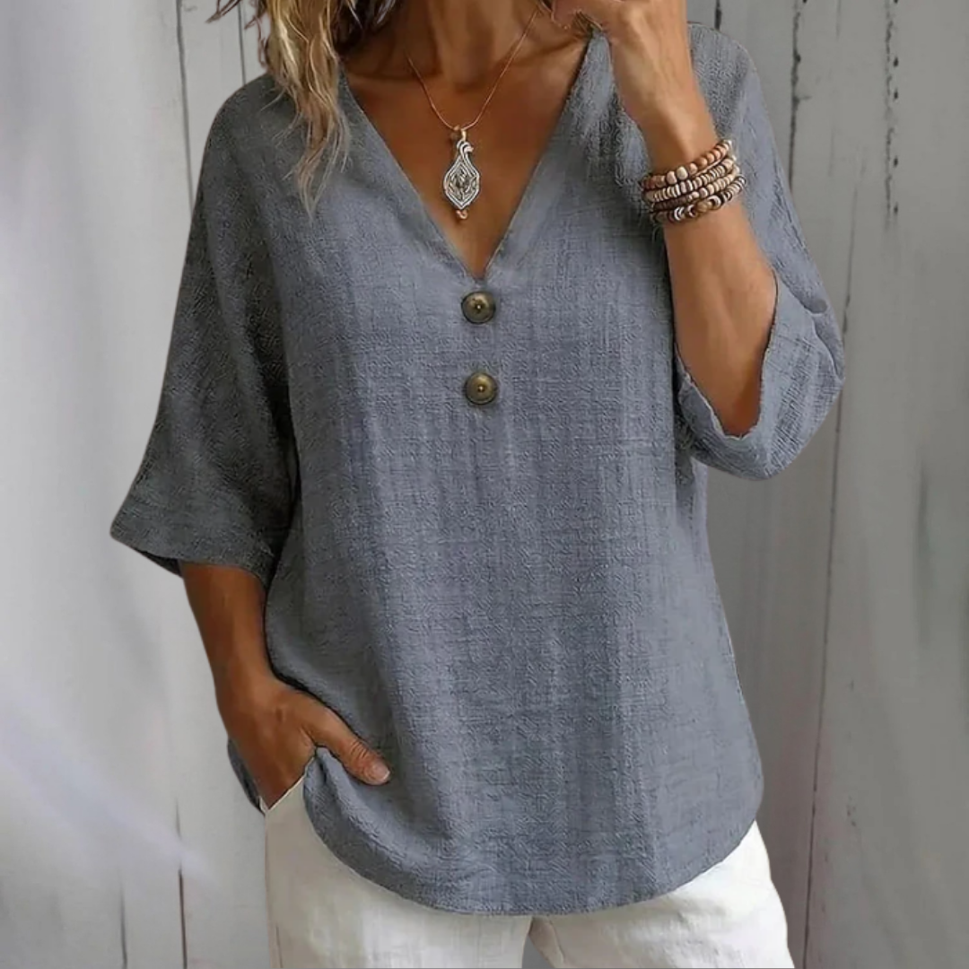 Amber | Loose-fitting Summer Blouse