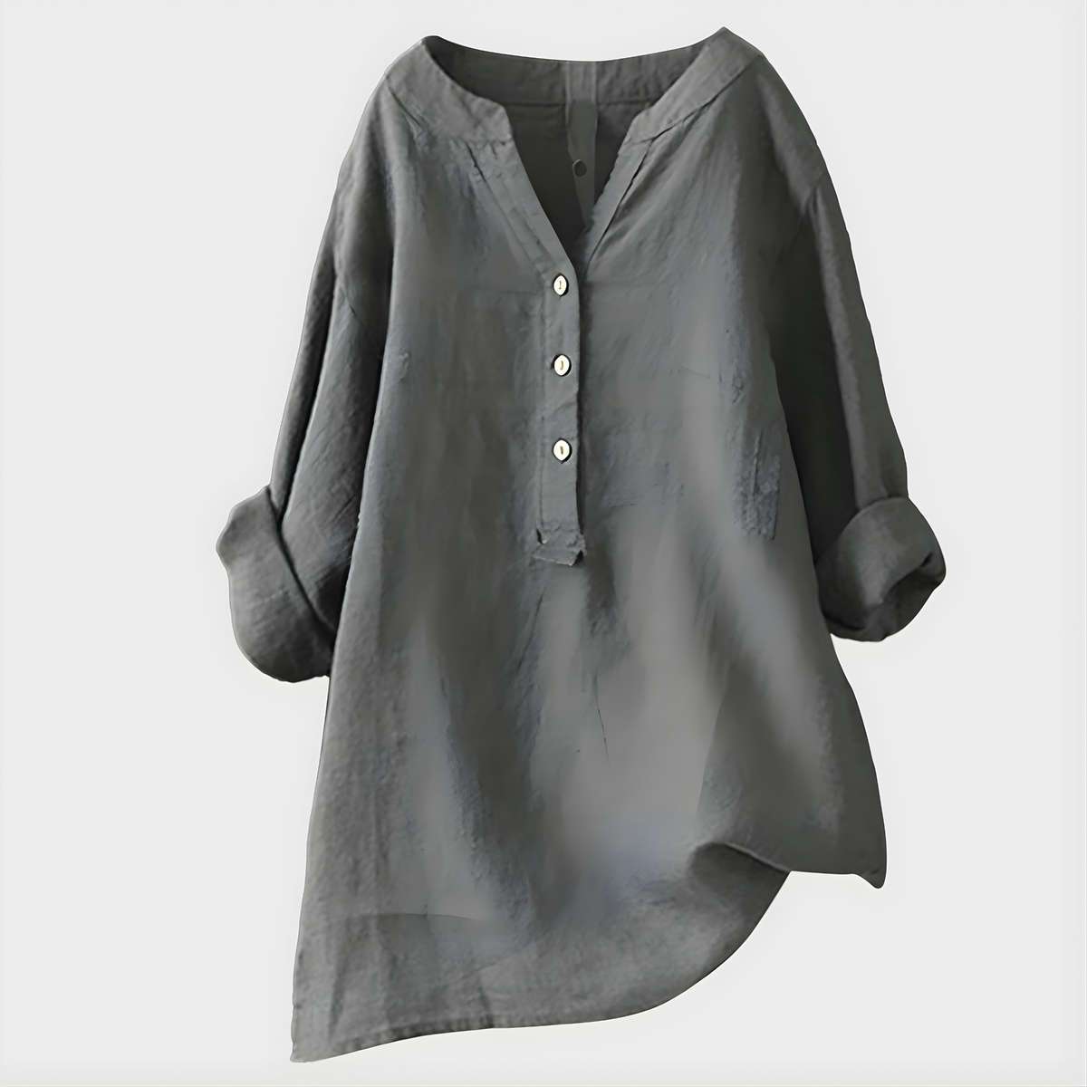 Veronica | Elegant V-Neck Blouse