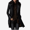 Everly | Leather Trench Coat