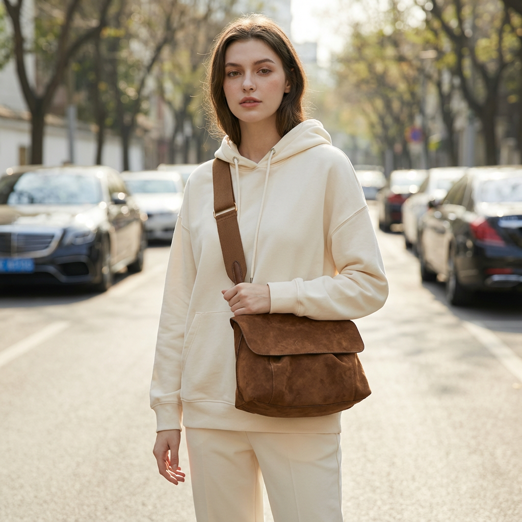 Mayla | Soft Suede Everyday Crossbody Tote
