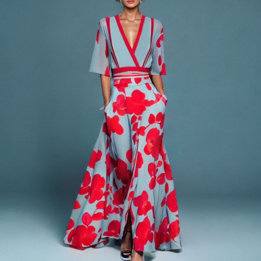 Maureen | Floral Maxi Dress