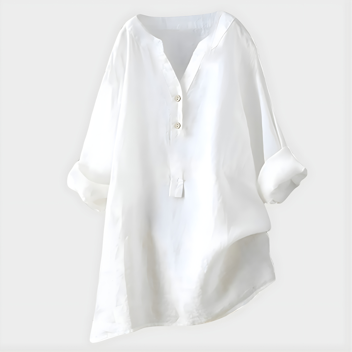 Veronica | Elegant V-Neck Blouse