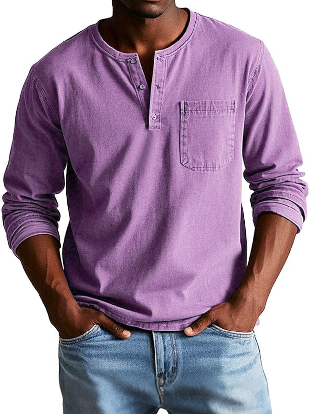 Frederik | Vintage Henley Sweater