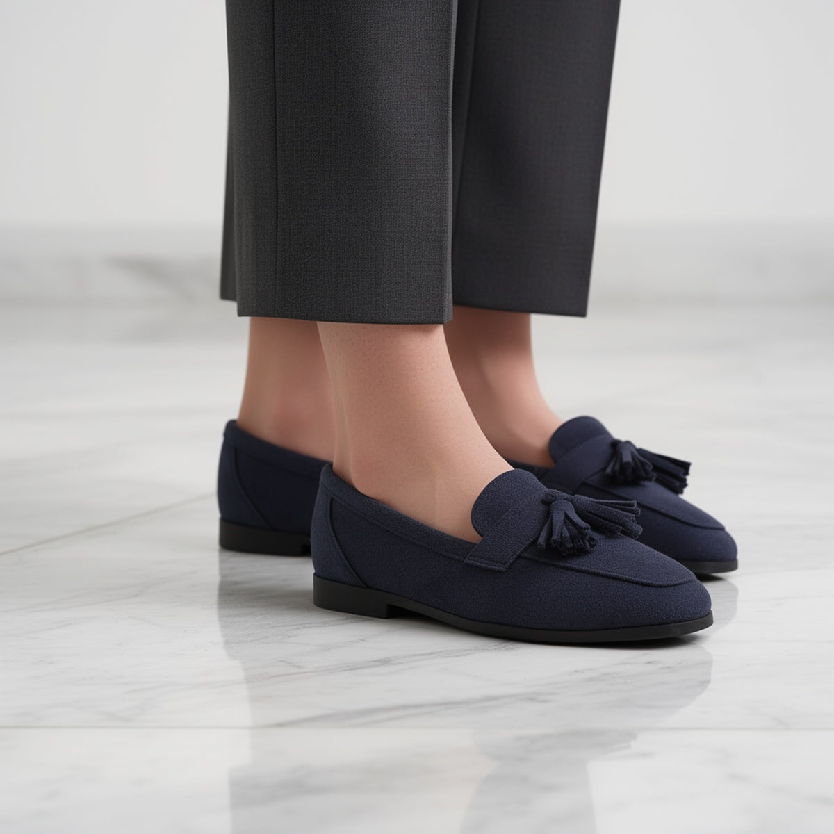 Solene | Comfort Tassel Loafers
