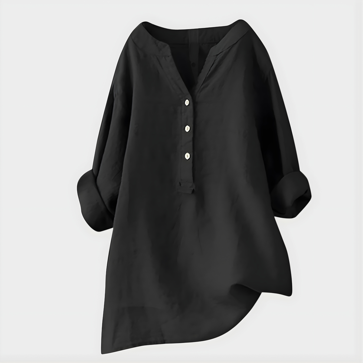 Veronica | Elegant V-Neck Blouse