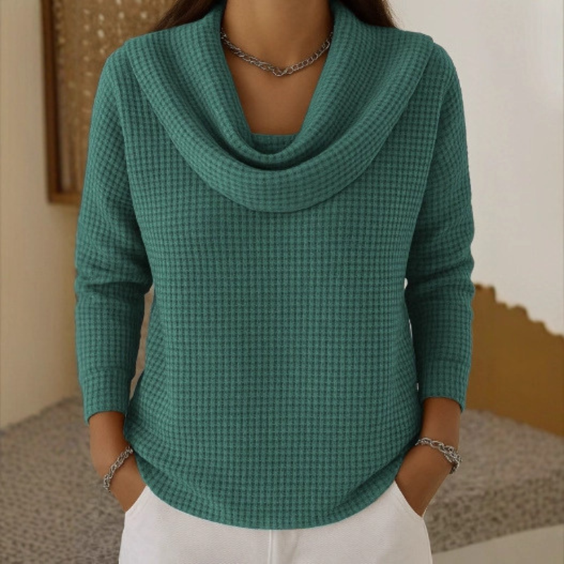Amber | Warm Waffle Sweater