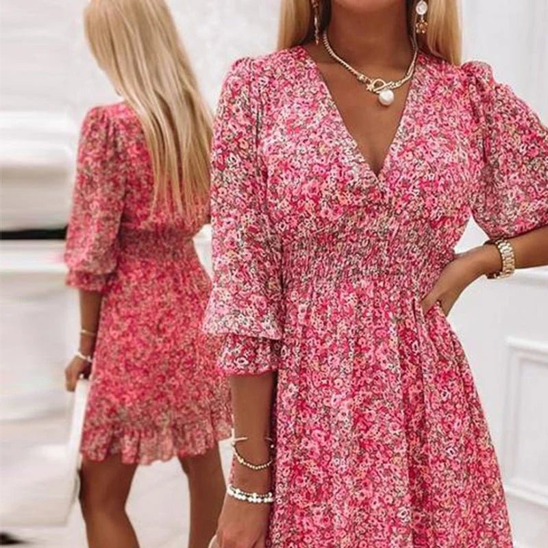 Sierra | Elegant Floral Dress