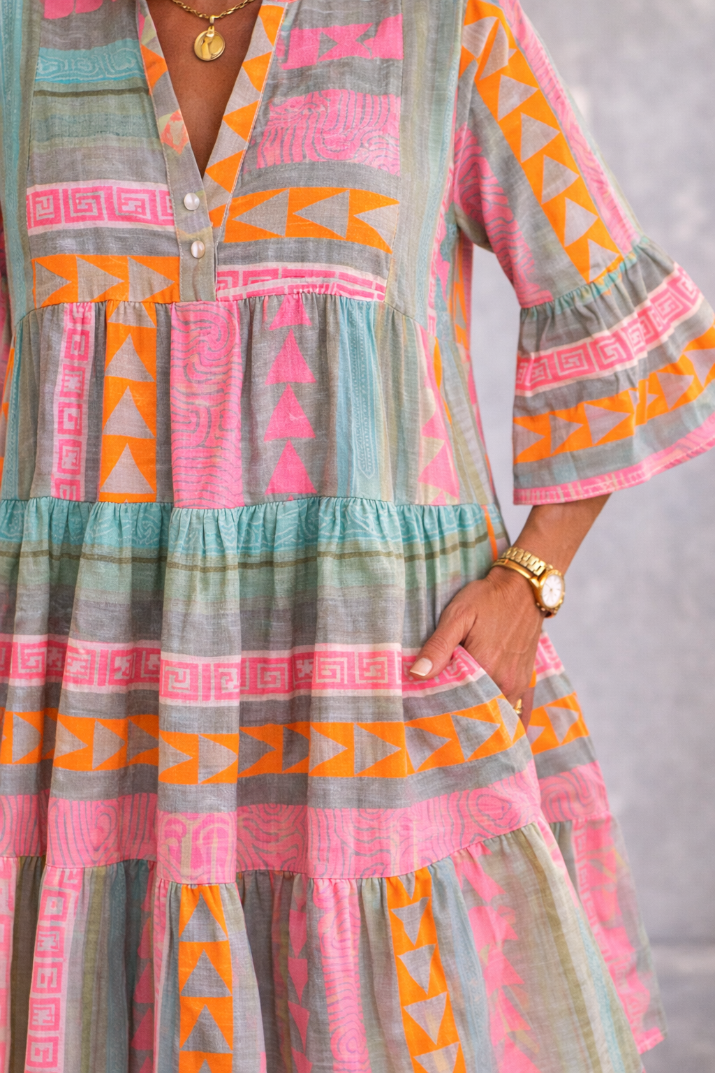 Lucy | Flowy Midi Dress