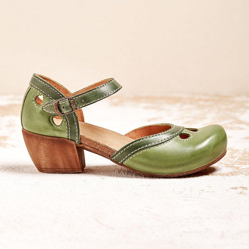 Charlotte | Orthopedic Low Heel Flat Sandals