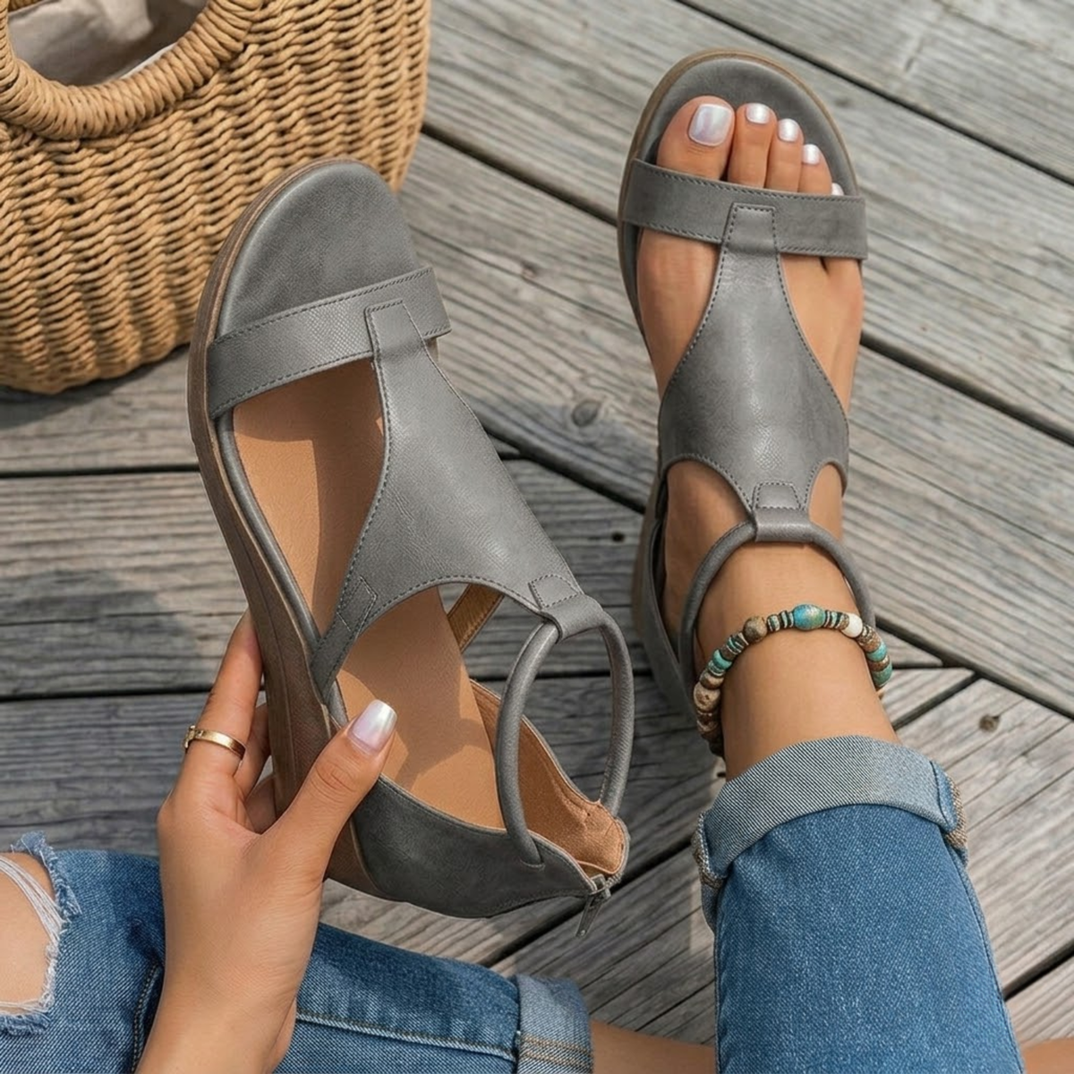 Krisha | Coastal Sandals