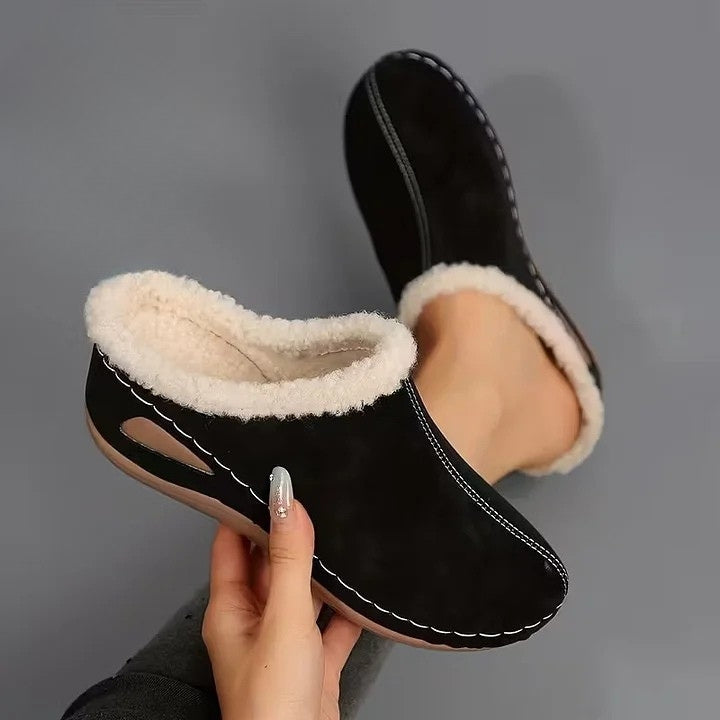 Josie | Cozy Fur-Lined Slip-On Sandals