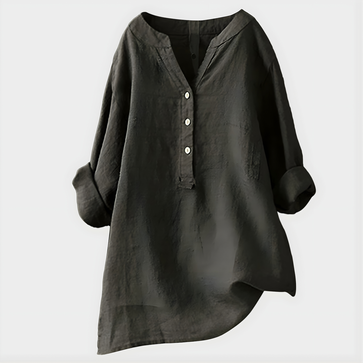 Veronica | Elegant V-Neck Blouse
