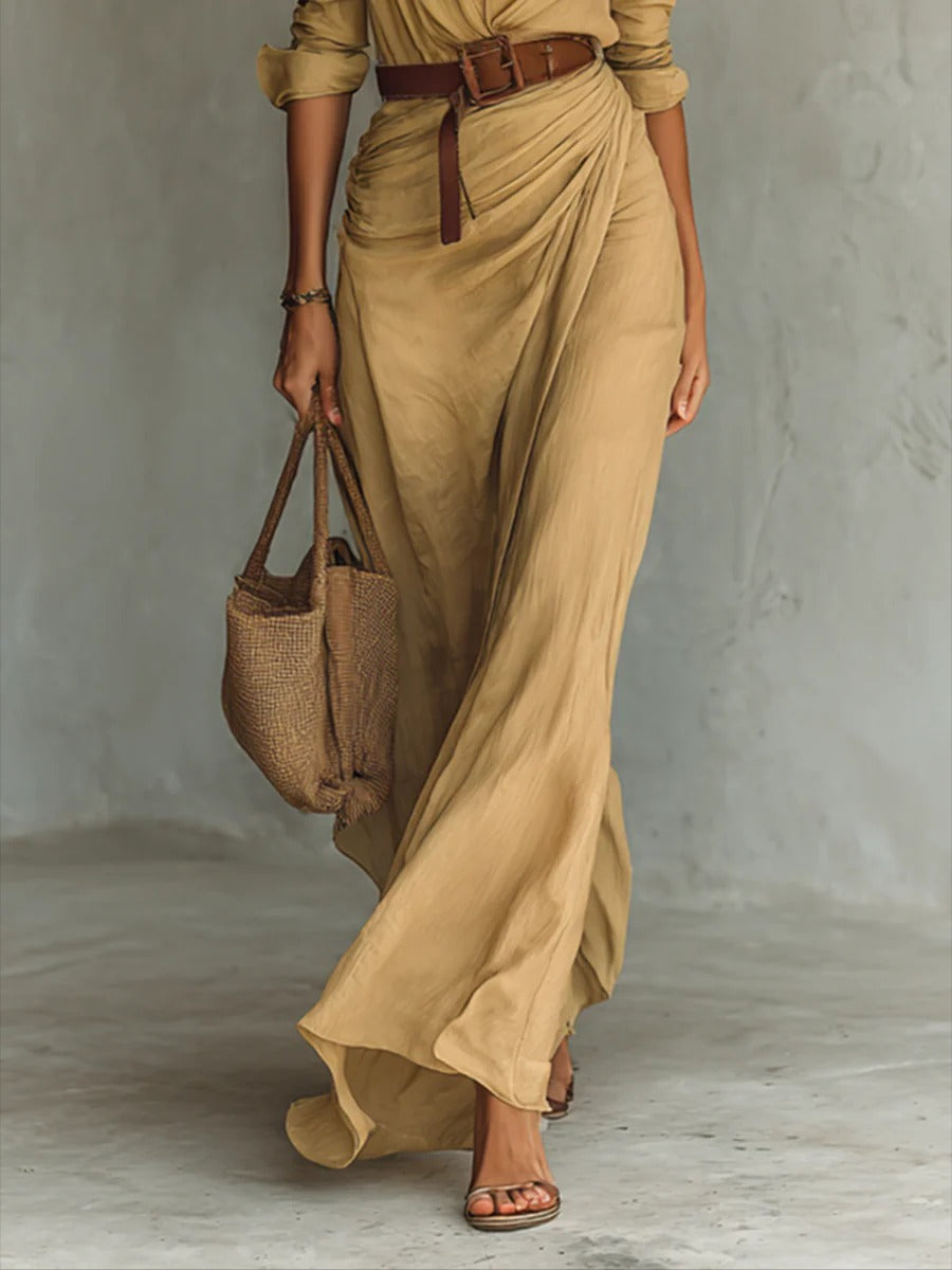 Maria | Dress with adjustable belt